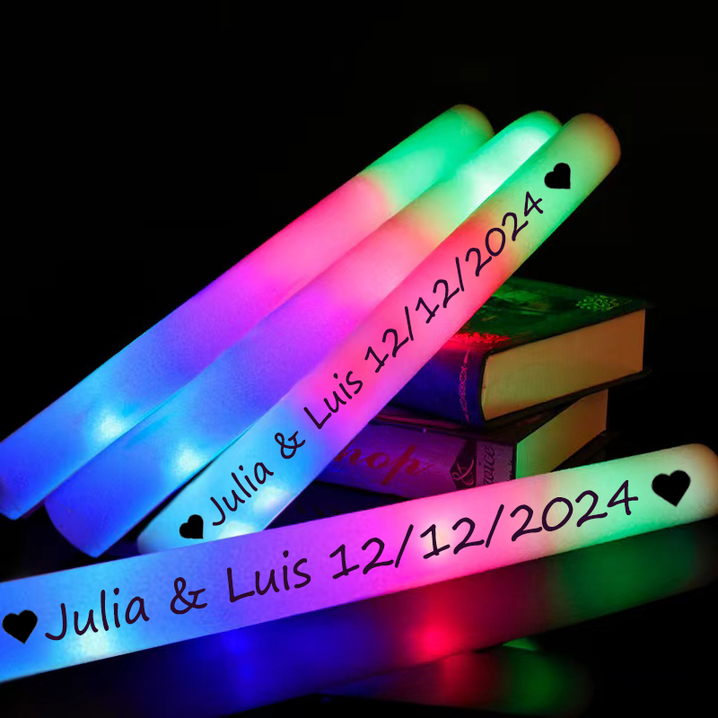 Wedding Supply In Bulk - 30 قطعة LED توهج العصي السائبة