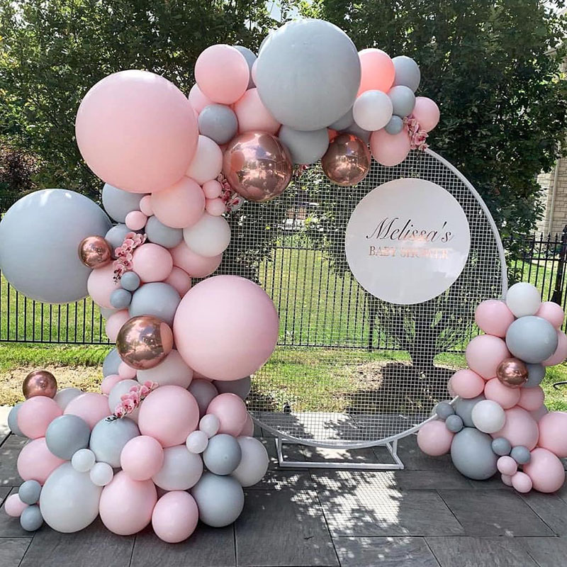 Wedding Balloon Arch - 172/143/94 سنتيمتر بالون حامل حامل دائرة