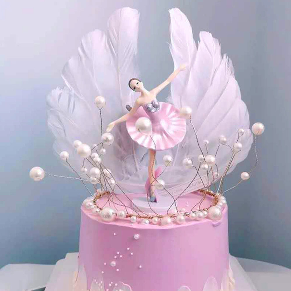 Good Supply Wedding Cake - 3 قطع من تمثال راقصة الباليه