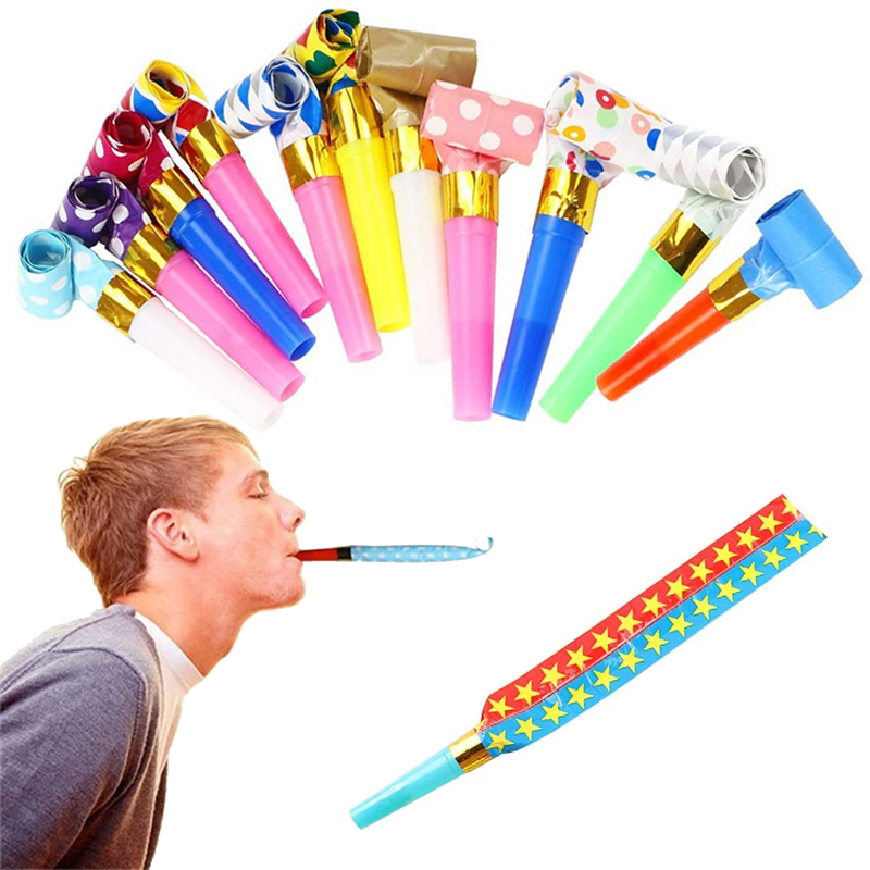 Wedding Event Supply - طويل الأنف صافرة مولد الضوضاء الطرف