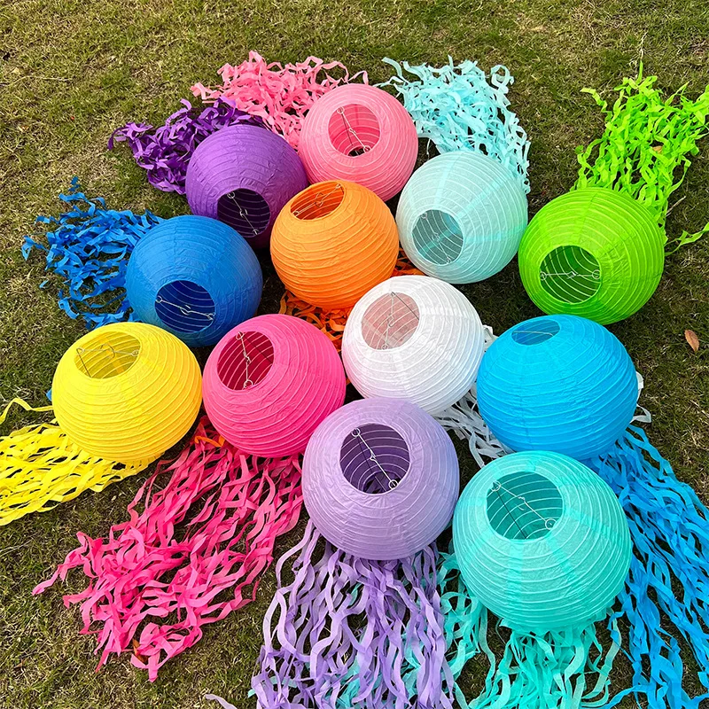 Wedding Event Supply - جديد الإبداعية قنديل البحر ورقة فانوس