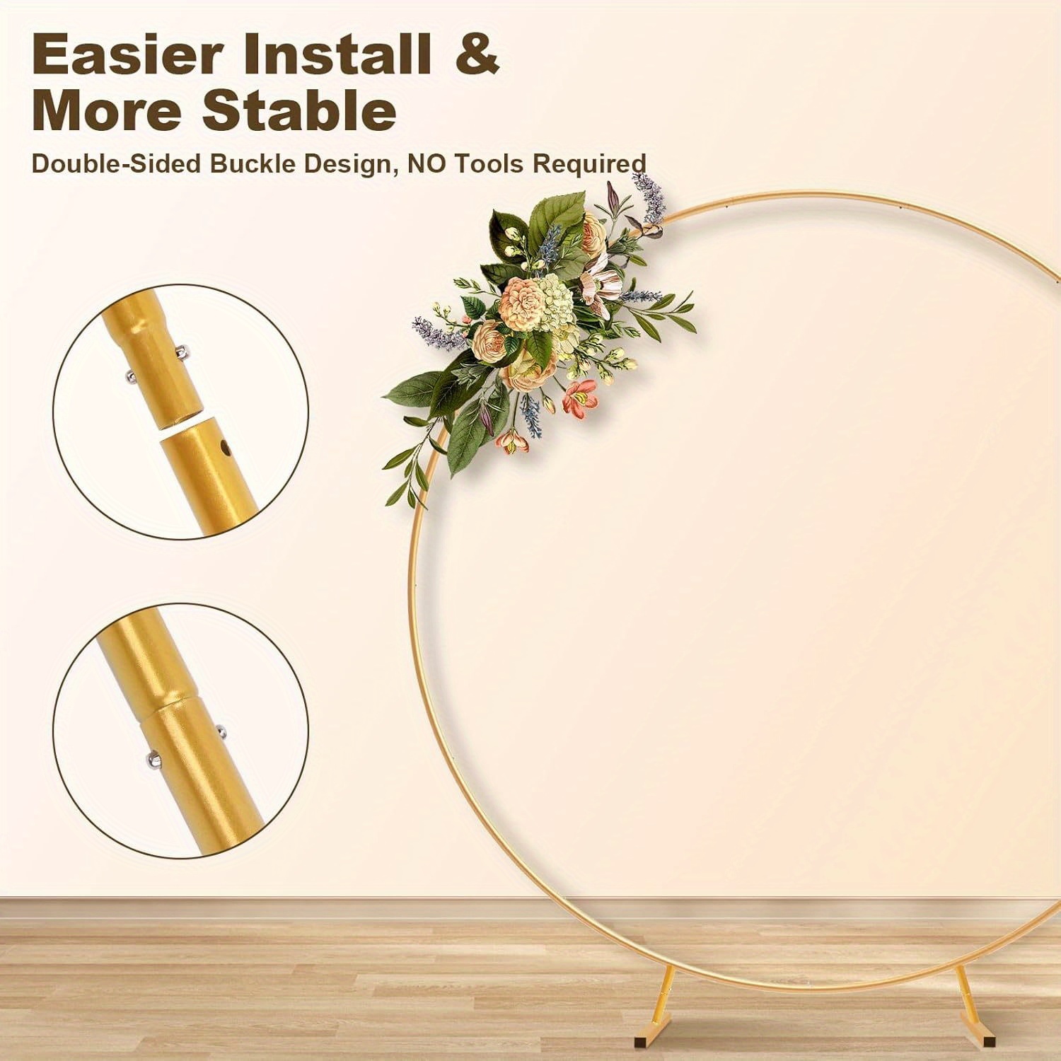 5.9-6.6-7FT معدن دائري بالون ق - مراجعة Wedding Balloon Arch وسعره