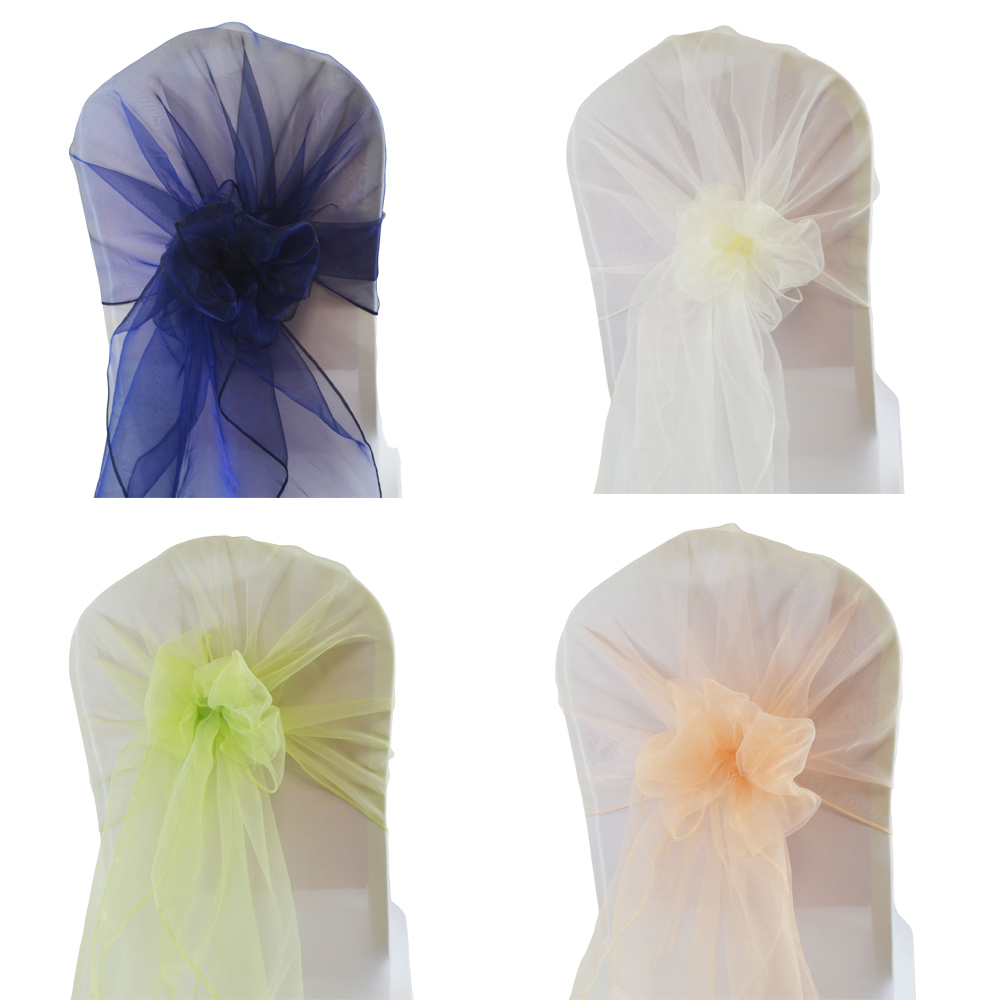 65x275 سنتيمتر الأورجانزا كرسي - مراجعة Chair Sash Organza وسعره