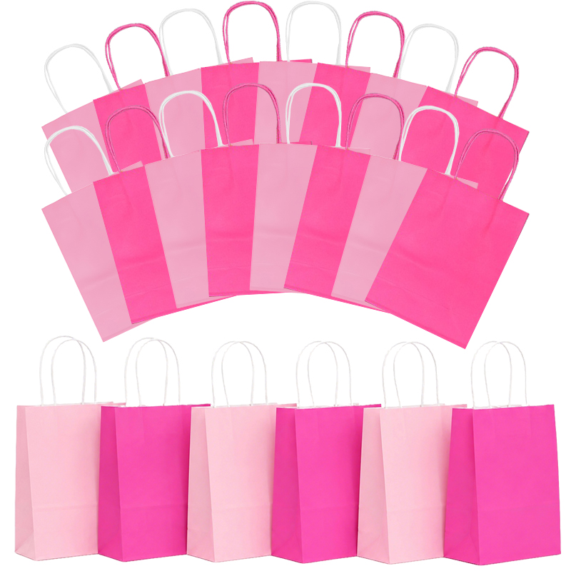 12 قطعة من أكياس التسوق الورقي - مراجعة Wedding Supply Shops وسعره