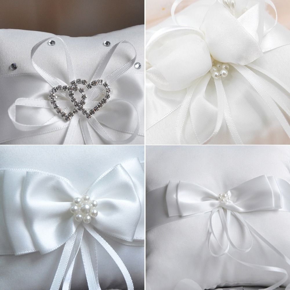 وسادة حاملة الخواتم 15*15 سم 2 - مراجعة Ring Bearer Pillow وسعره