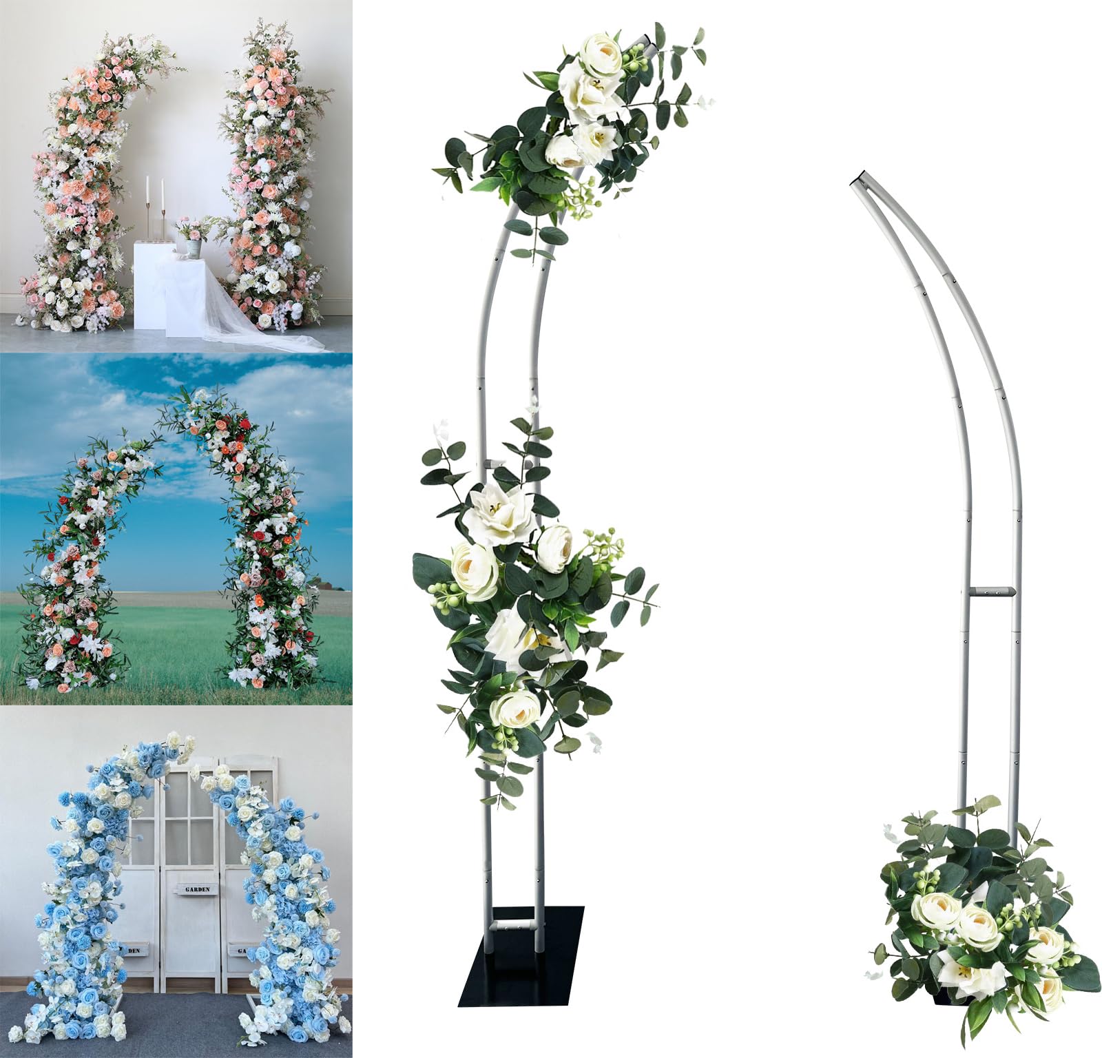 حامل بالون نصف قوس، حامل زهور، - مراجعة Wedding Balloon Arch وسعره