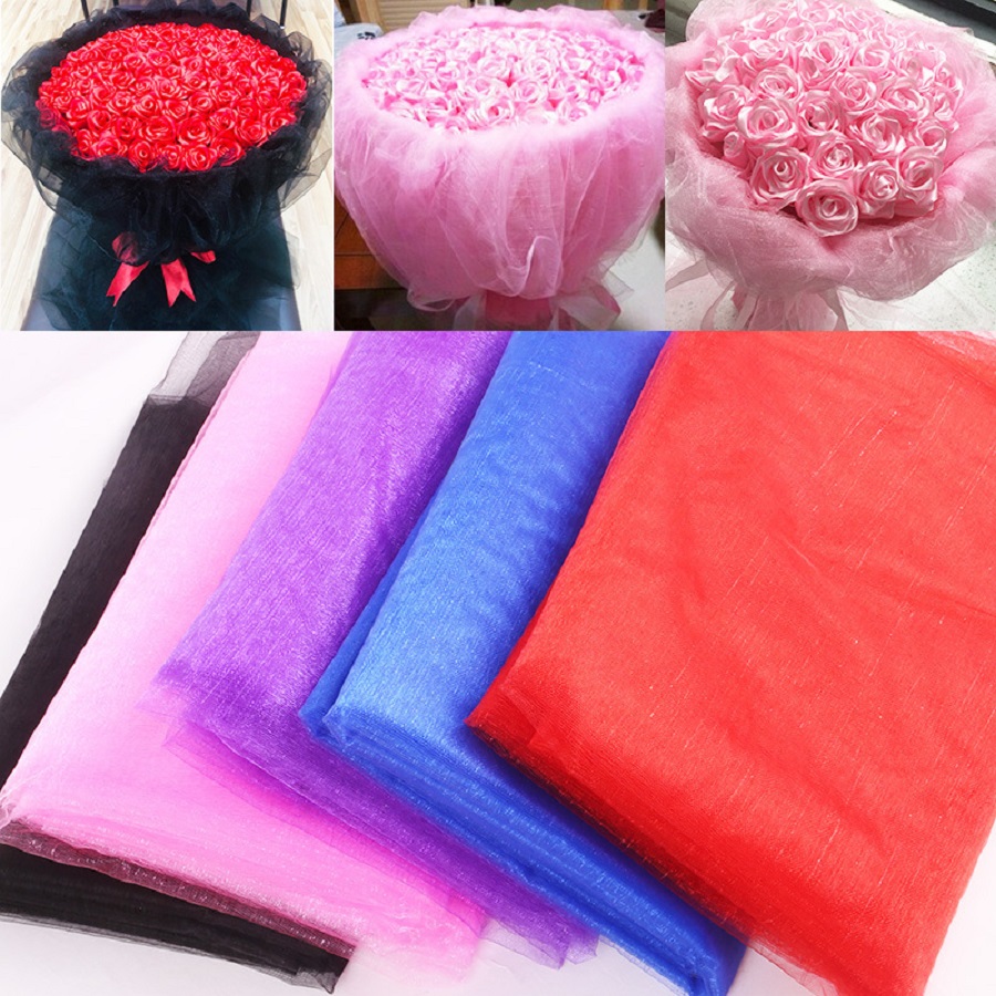 لفة قماش أورجانزا كريستال شفاف - مراجعة Chair Sash Organza وسعره