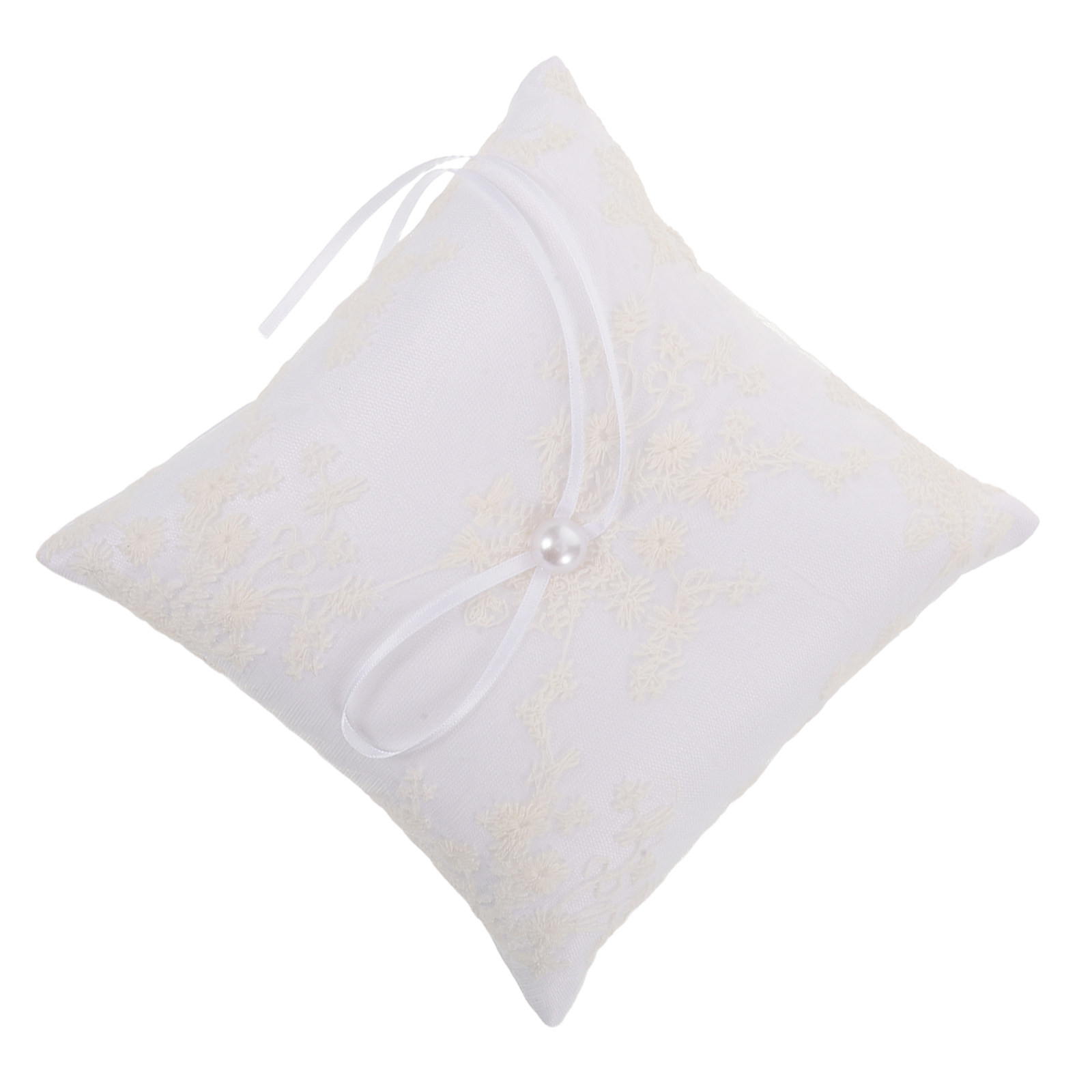 وسادة خاتم زفاف من الساتان بال - مراجعة Ring Bearer Pillow وسعره