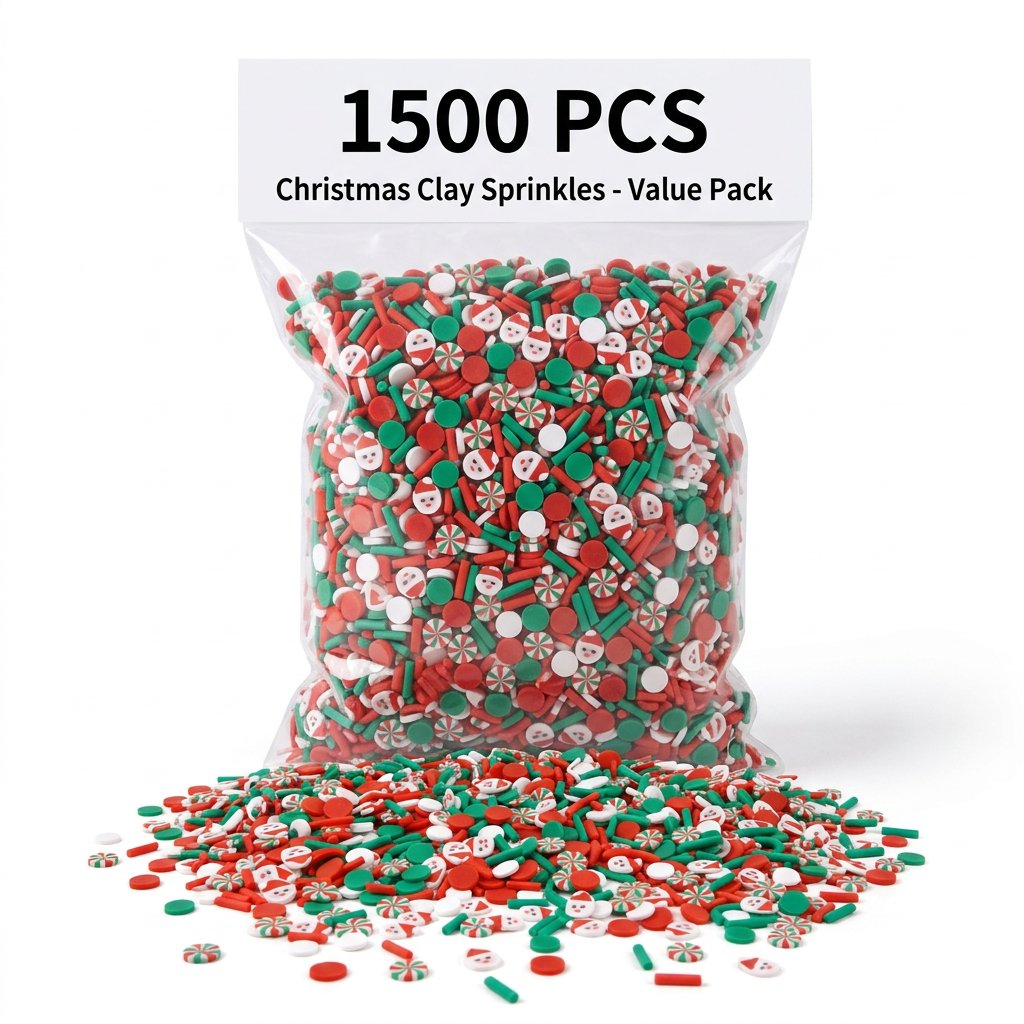 1500 قطعة من رقائق الطين المزخ - مراجعة Wedding Supply In Bulk وسعره