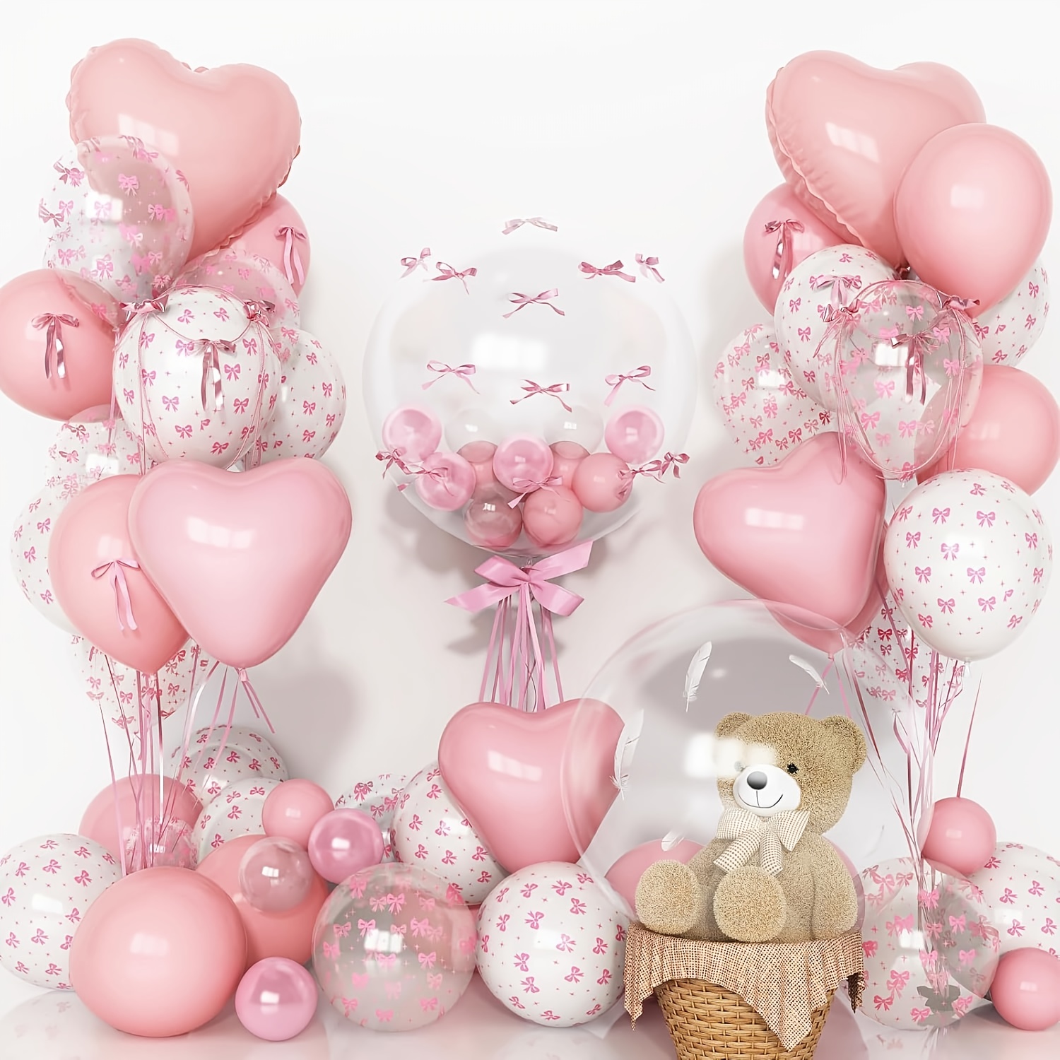 مجموعة من 34 بالون شفاف على شك - مراجعة Wedding Supply In Bulk وسعره