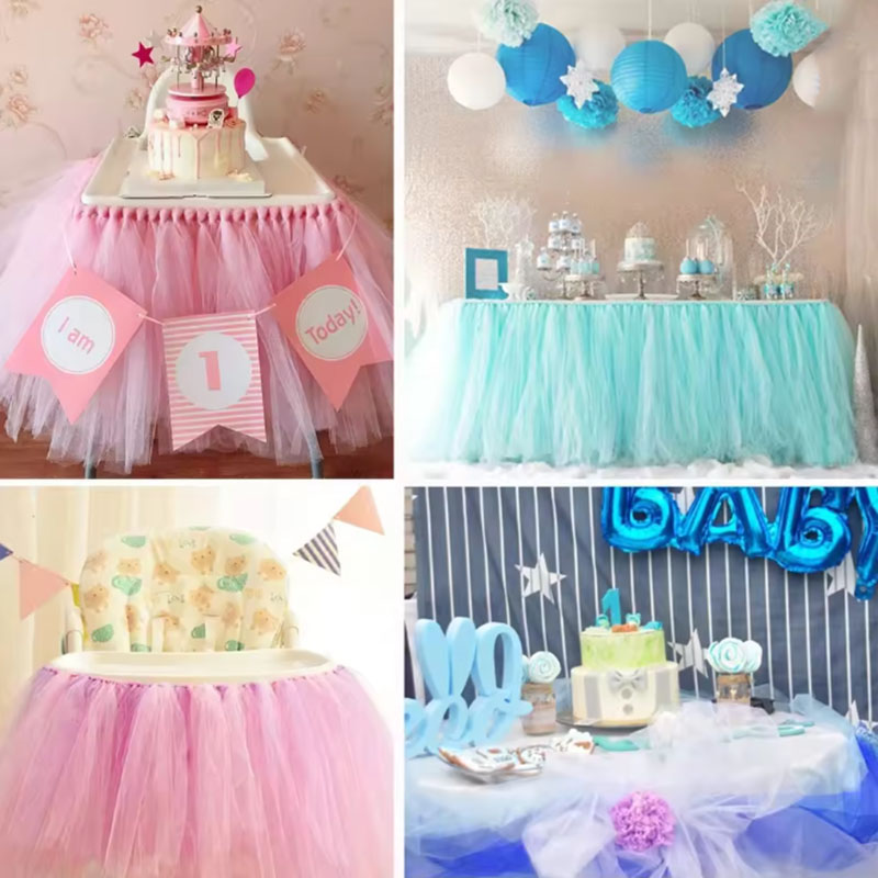 لفة تول كريستالي شفاف 5/10 أمت - مراجعة Chair Sash Organza وسعره