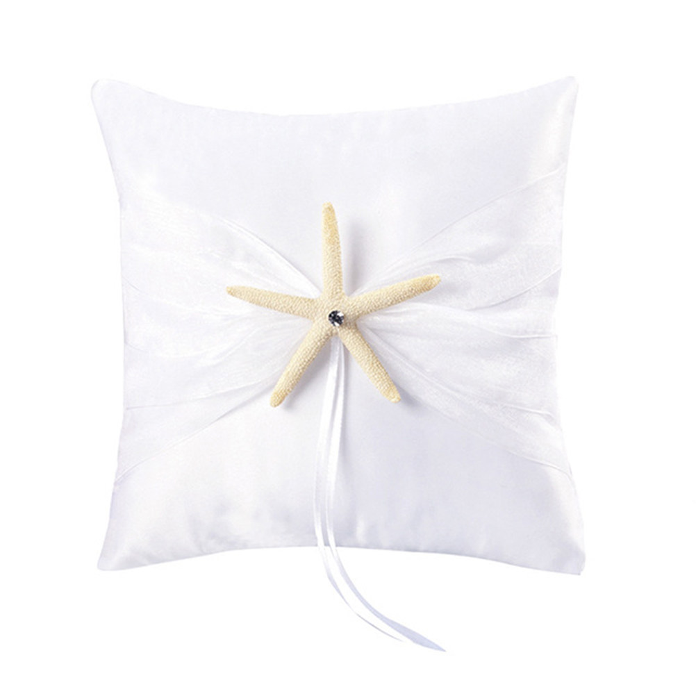 وسادة خاتم زفاف رومانسية بتصمي - مراجعة Ring Bearer Pillow وسعره