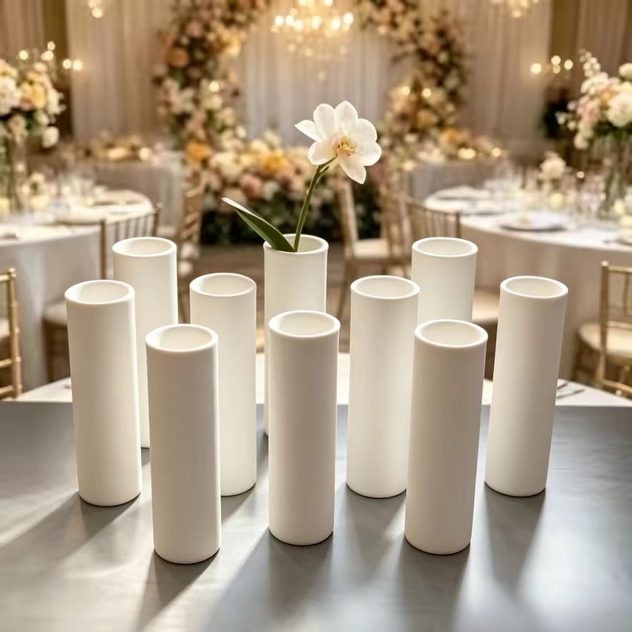 مجموعة من 12 قطعة من المزهريات - مراجعة Wedding Supply In Bulk وسعره