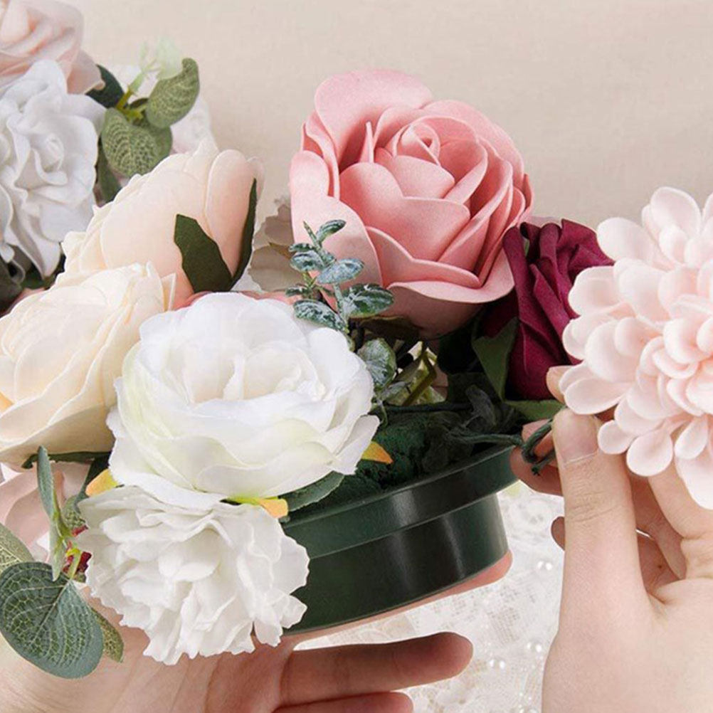 قطعتان من قواعد الزهور المستدي - مراجعة Wedding Event Supply وسعره